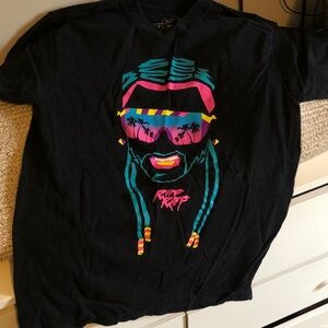 Black Graphic Short Sleeve Tee